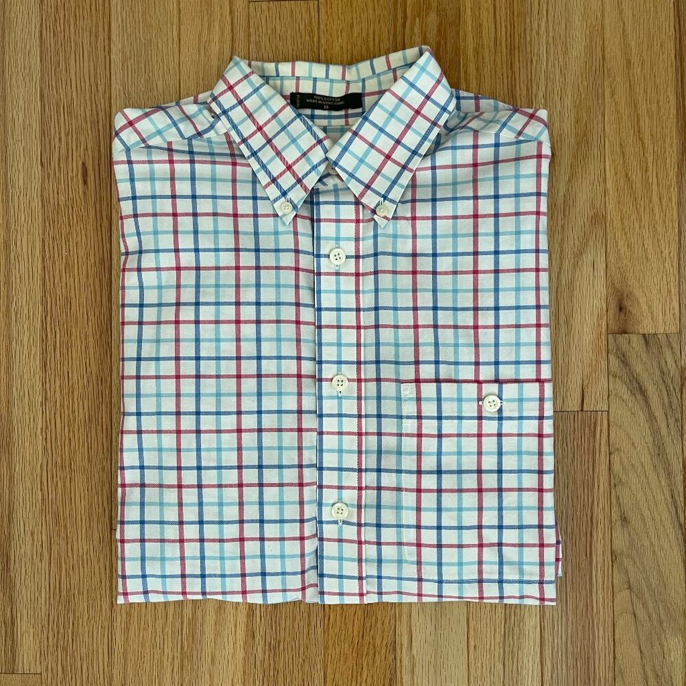 Orvis Signature Men's (M) Country Twill long-sleeve, button-down shirt